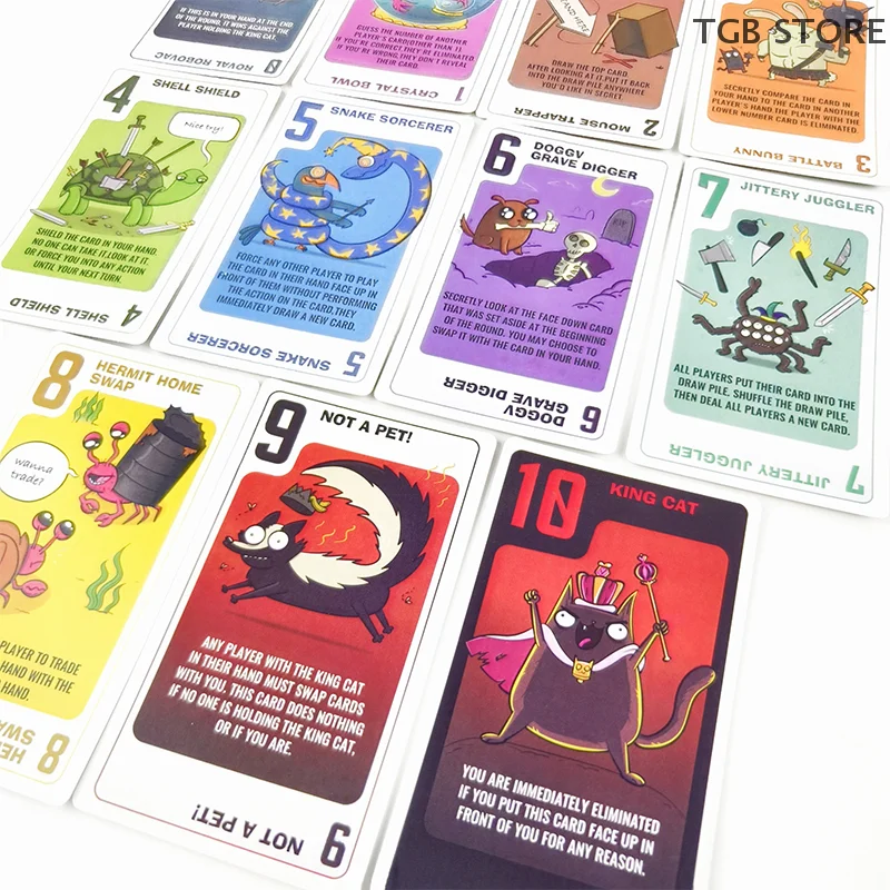 

Family Party Strategy Cards Games Power Hungry Pets Card Game Board Game Cards Party Card Challenging Strategy Game