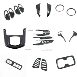 For Nissan Navara NP300 ST 2014-2017 2018 2019 2020 Interior Accessories Gear Shift Panel Inner Door Handle Cover Trim Frame