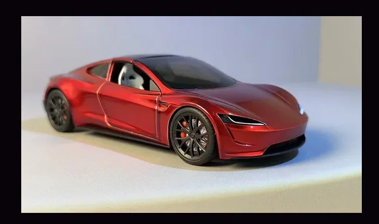 1:24 Electric Roadster Diecast Car with Lights & Sound