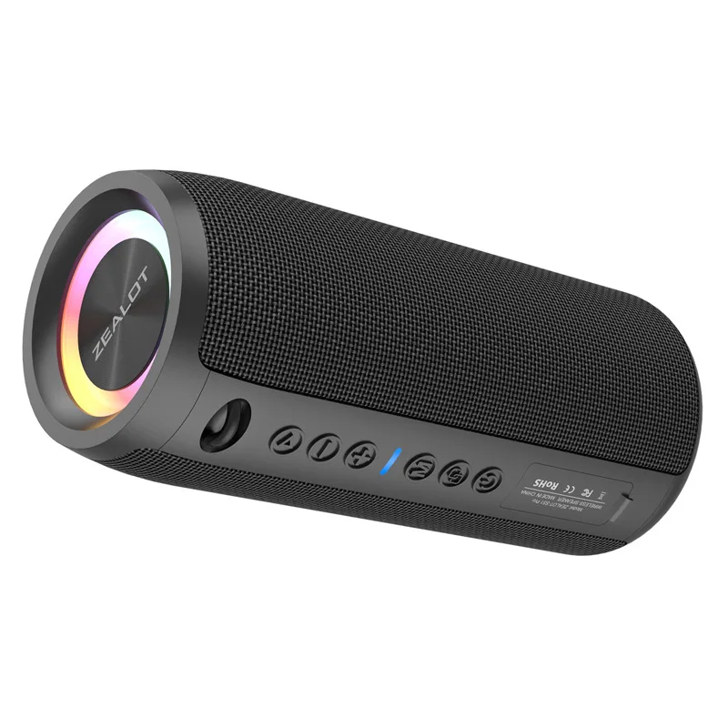 

S51Pro Portable Wireless for Bluetooth Speaker Handheld Waterproof Subwoofer Light Battery Powered Cards