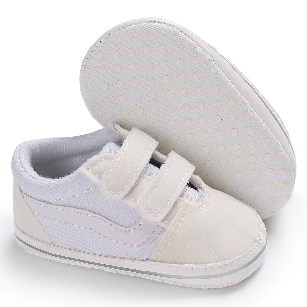 2023 neonato scarpe da neonato Pre-Walker suola morbida scarpe da carrozzina scarpe da bambino primavera/autunno scarpe da ginnastica di tela Bebes