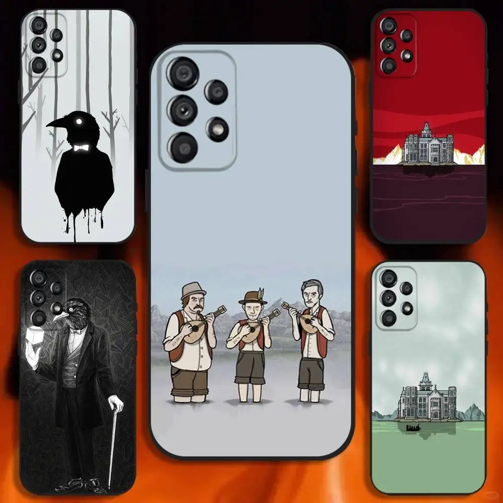 

Game R-Rusty Lake Phone Case For Samsung Galaxy A20,A21s,A22,A31,A32,A52,A53,A72,73,A80 Soft Black Cover