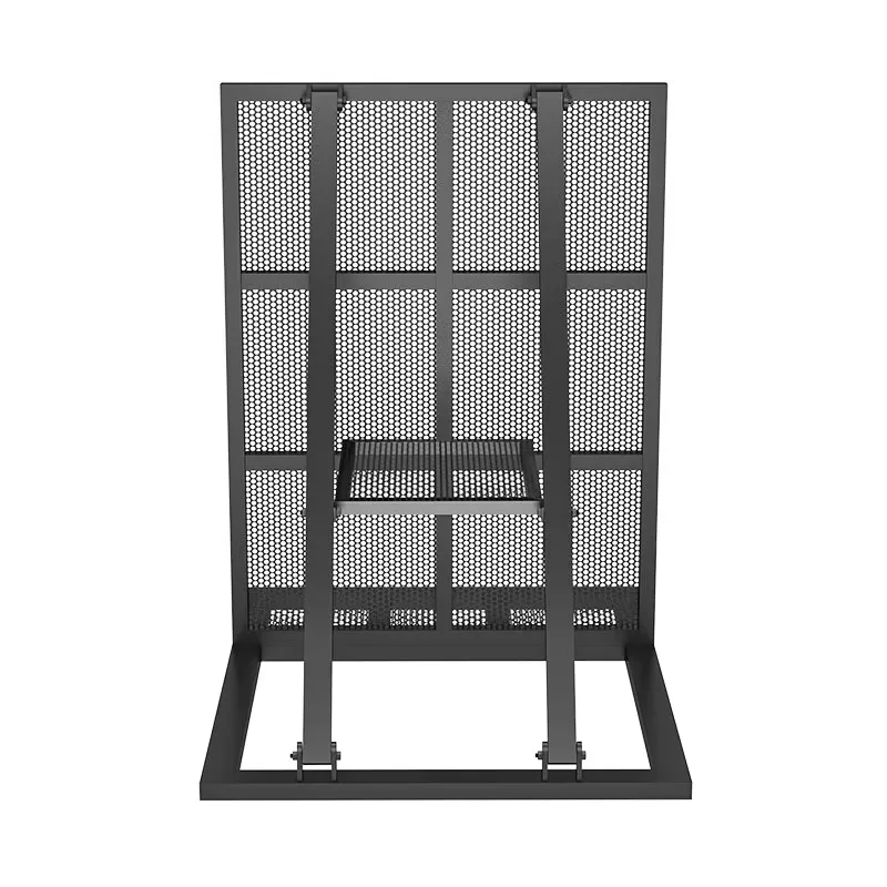 حاجز عزل محمول قابل للفصل وإطار معدني وسياج أمان مقاوم للانفجار