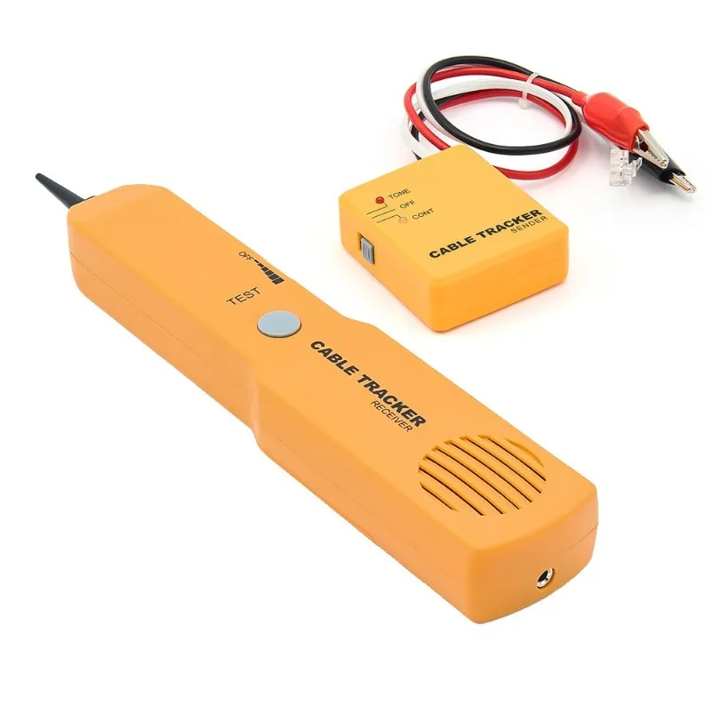 Orange car wayfinder EM415PRO cable tracker checking short circuit