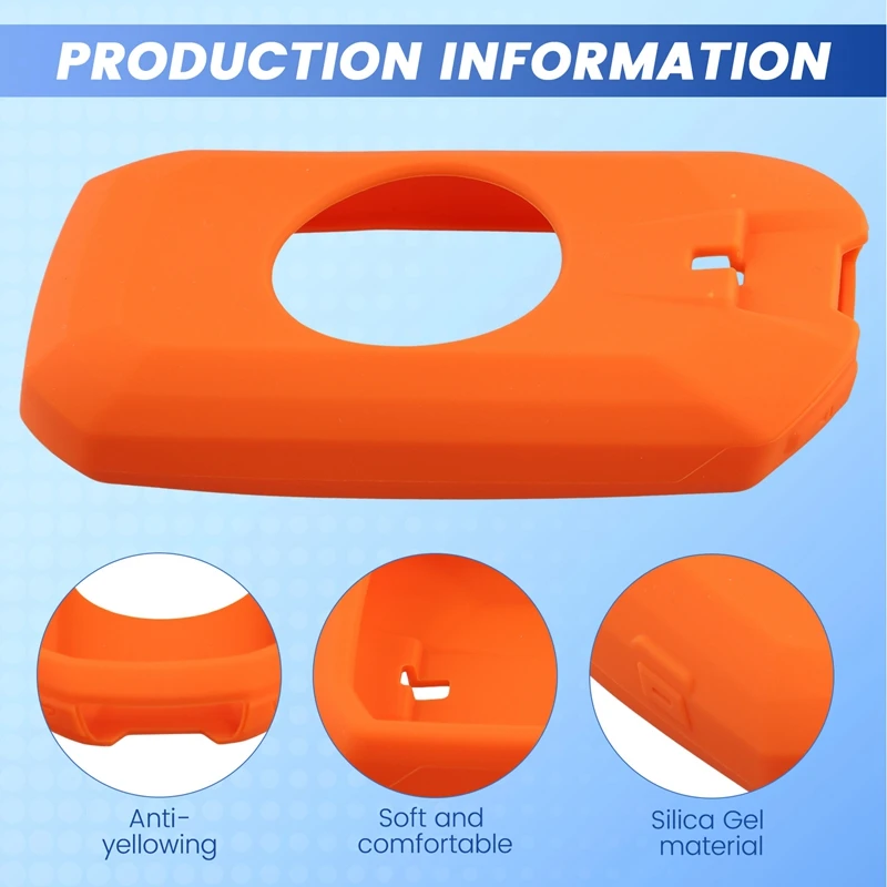 Funda de silicona para Garmin Edge 1050, carcasa trasera de silicona para Garmin Edge 1050