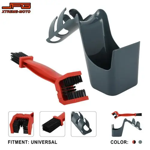 

Motorcycle Accessories Universal Chain Brush Cleaning Brush Tools Chain Maintenance Cleaner Dirt Brushes Wash Tool For KTM HONDA