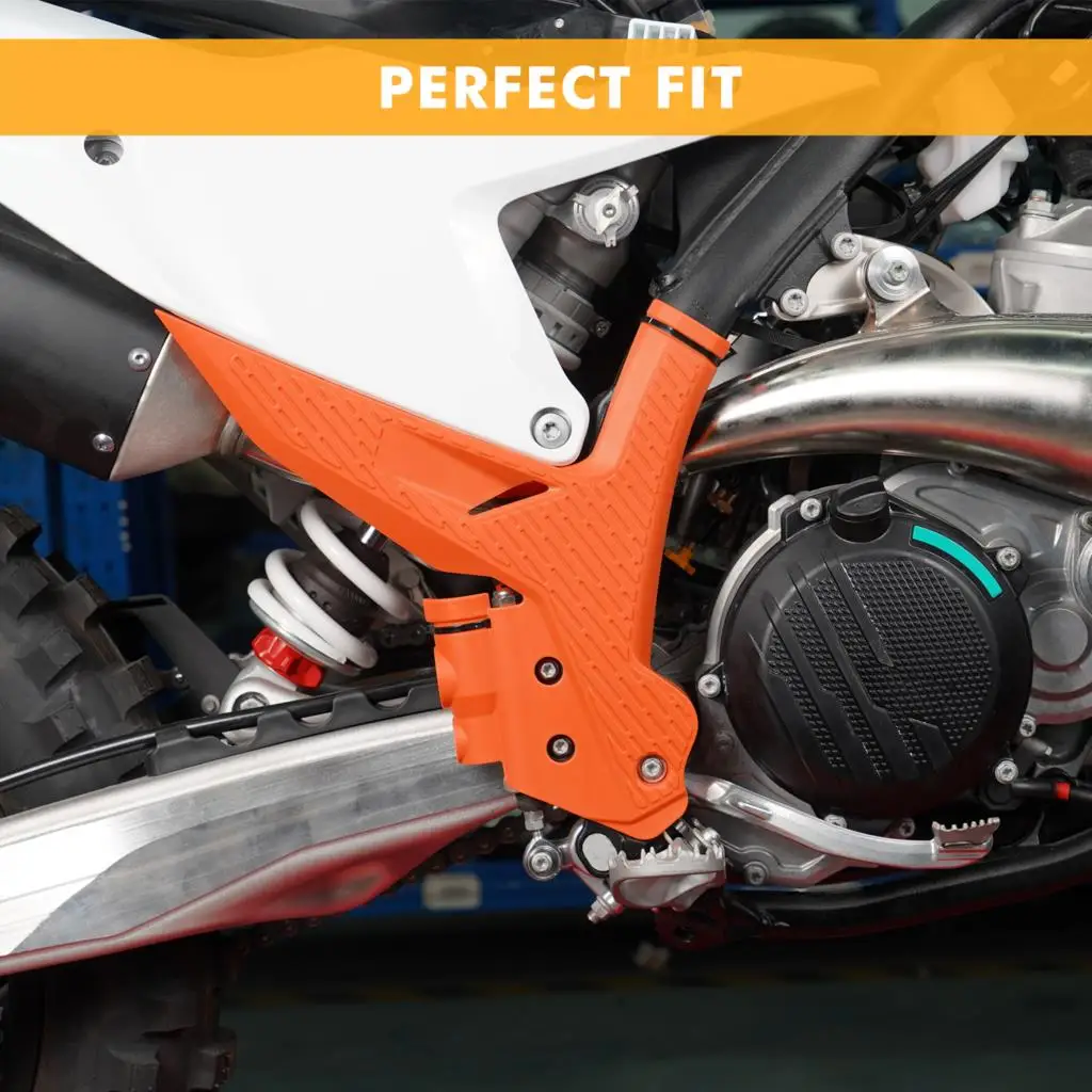 

NICECNC Frame Guards For KTM EXC 300 EXC 250 EXC 450 EXCF 350 XCW 300 2024-2025 SX 125 SXF 250 SXF 450 SX SXF XC XCF 2023-2025