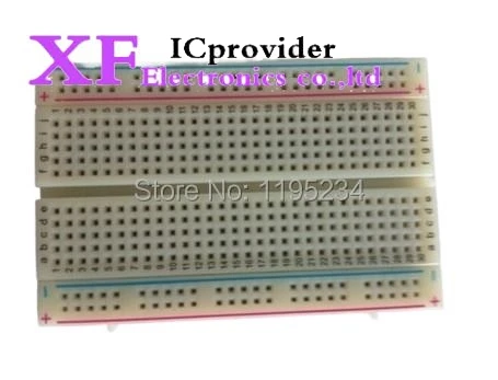 ! 5pcs Quality mini bread board / breadboard 8.5CM x 5.5CM 400 holes.