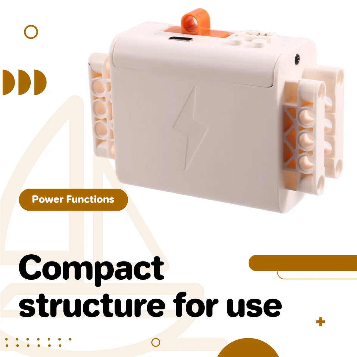 A14M wiederaufladbare 7,4 V Lithium AA Batterie Box Power Funktion Elektromotor Baustein wiederaufladbare drahtlose Motor