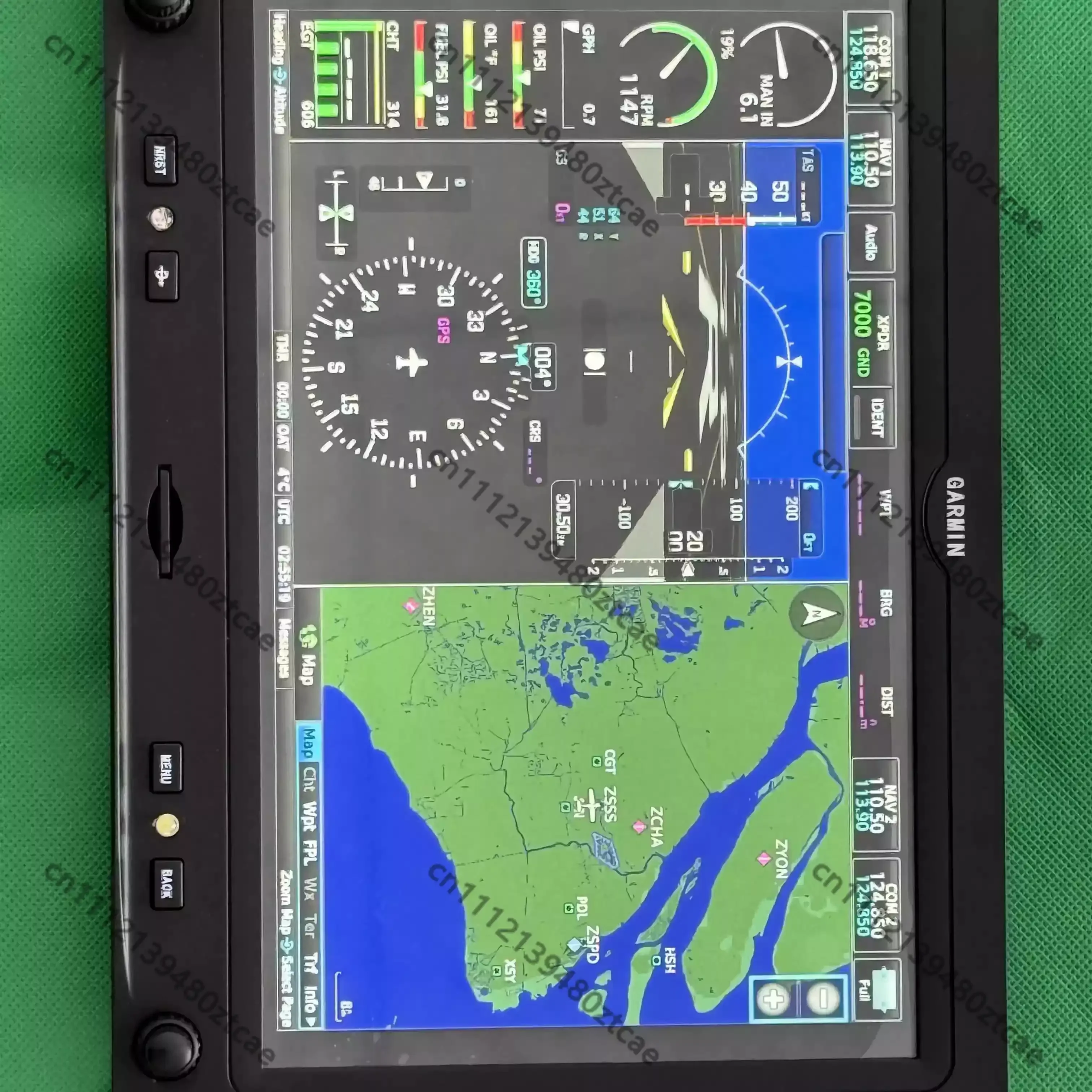 Desktop Aviation Simulation Integrated Cockpit Display Unit Flight Simulator Multifunctional Display Panel PC Hardware Accessory