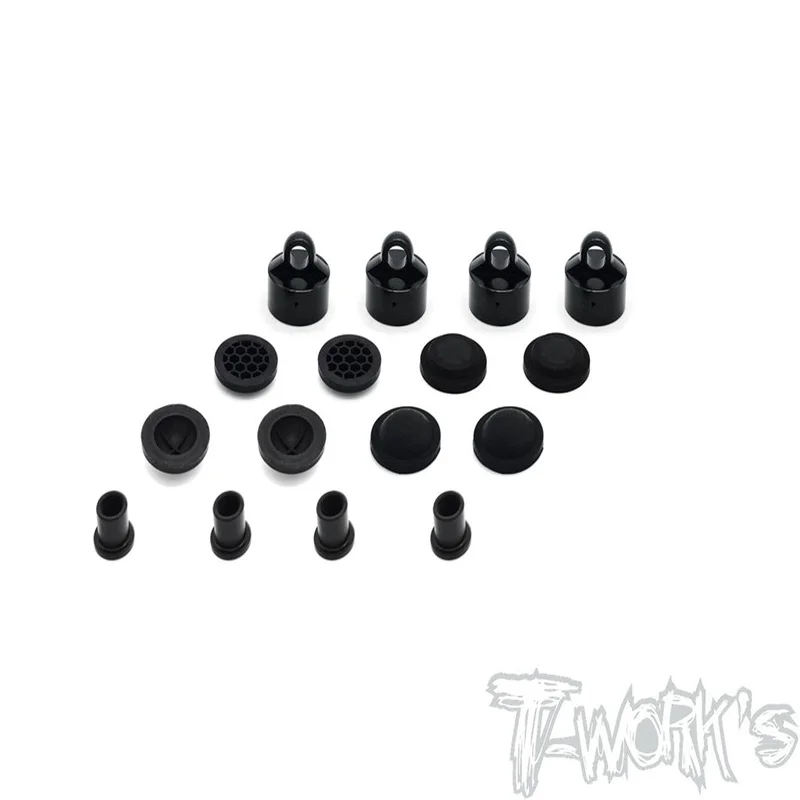 

Original T works TO-274-T Black Hard Coated 7075-T6 Alum Diaphragm Shock Cap ( For TEKNO NB48 2.0 ) Rc part