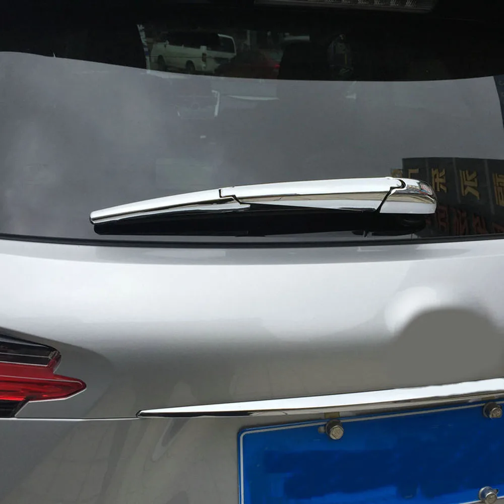 For Lexus NX 200 200t 300h 2015 2016 2017 2018 2019 2020 2021 Rear Window Wipers Cover ABS Chrome Back Wiper Trim Accessories
