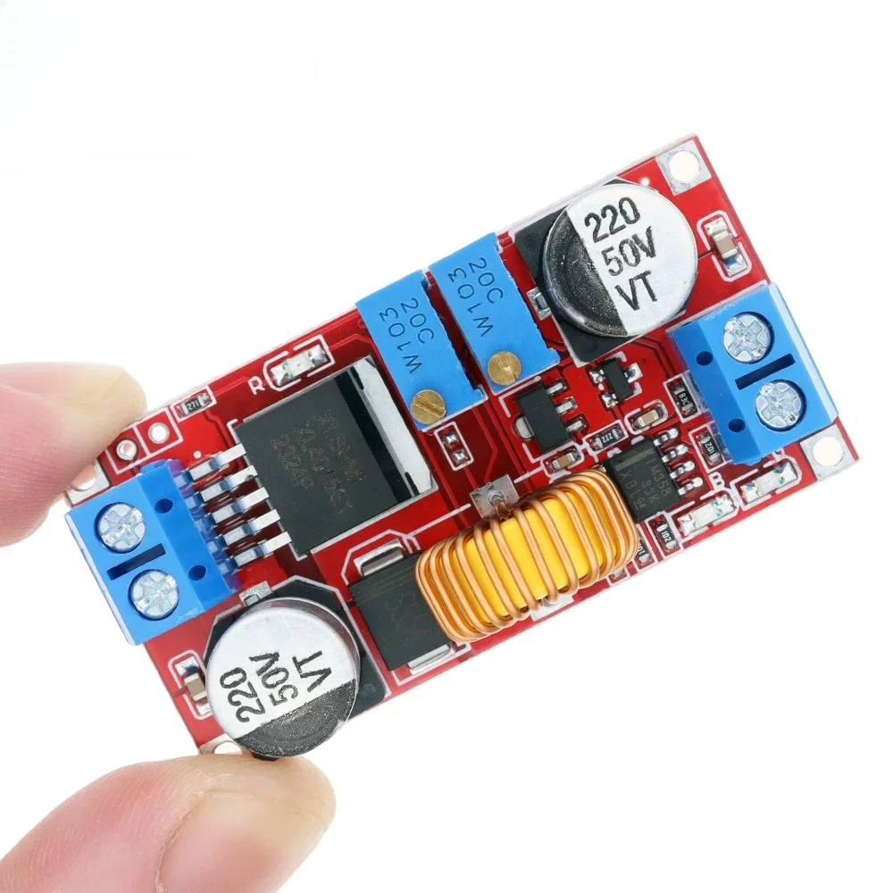 4pcs XL4015 5A DC to DC Power Converter 8-34V to 1.25-32V CC CV LED Driver Step Down Charging Board Lithium Charger Module