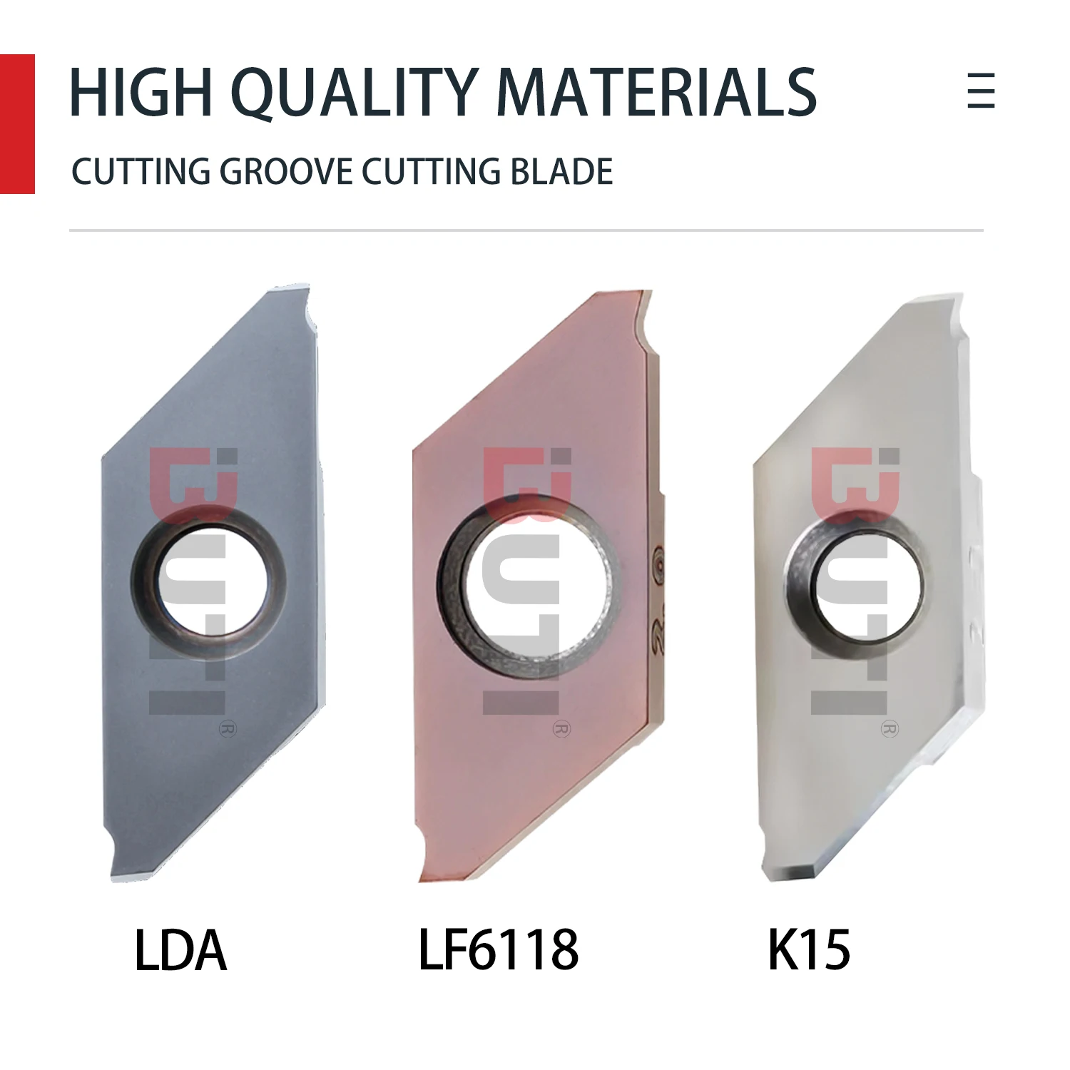 CTP/CTPA Series CTP20FR LDA CTP15FRN LF6118 CTPA20FR DESKAR100% Original Numerical Control Double Head Oblique Mouth Flat Insert