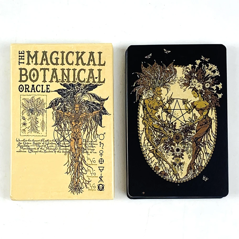 

Карты «Волшебный ботанический оракул», 33 шт., карты, высококачественные настольные игры для гадания, вечерние развлекательные игровые карты