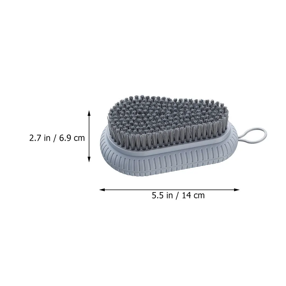2Pcs Nail Brush for Cleaning Fingernails Soft Bristle Reusable Hands Scrubbing Tool Nail Cleaner Multi Use Hands Scrub Brush