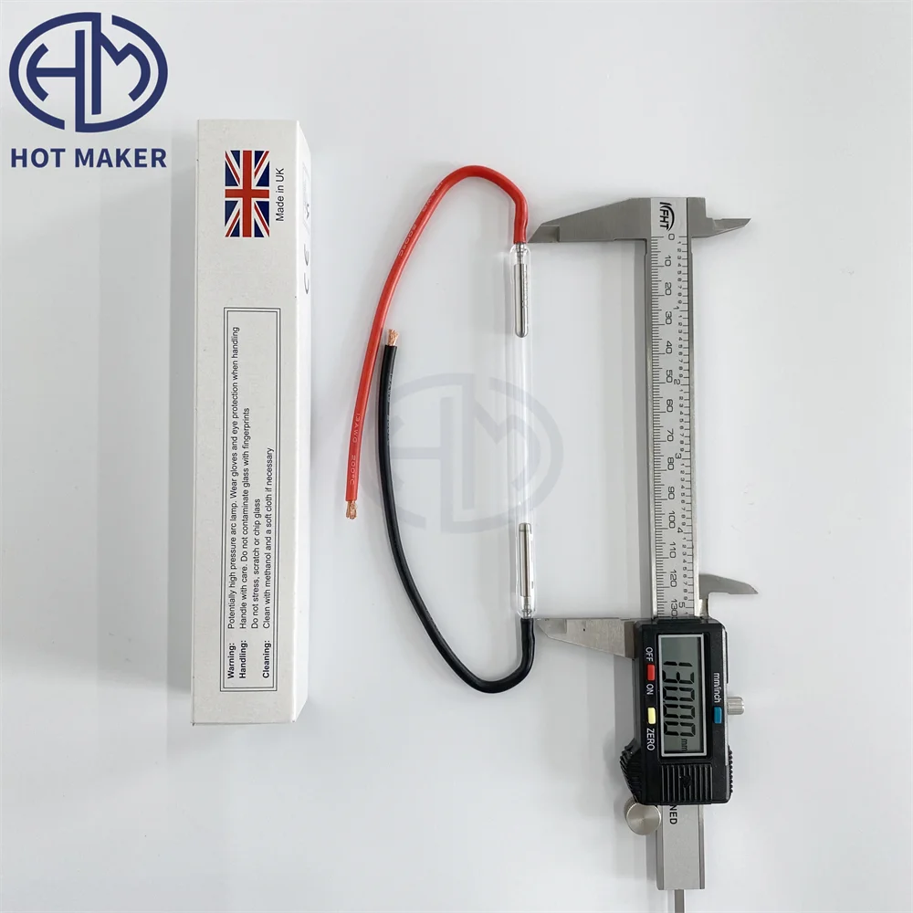 7×65×130mm UK IPL Xenon Flash Lamp E-Light Hair Removal Beauty Machine Replacement Handle Part 500,000+ Flashes