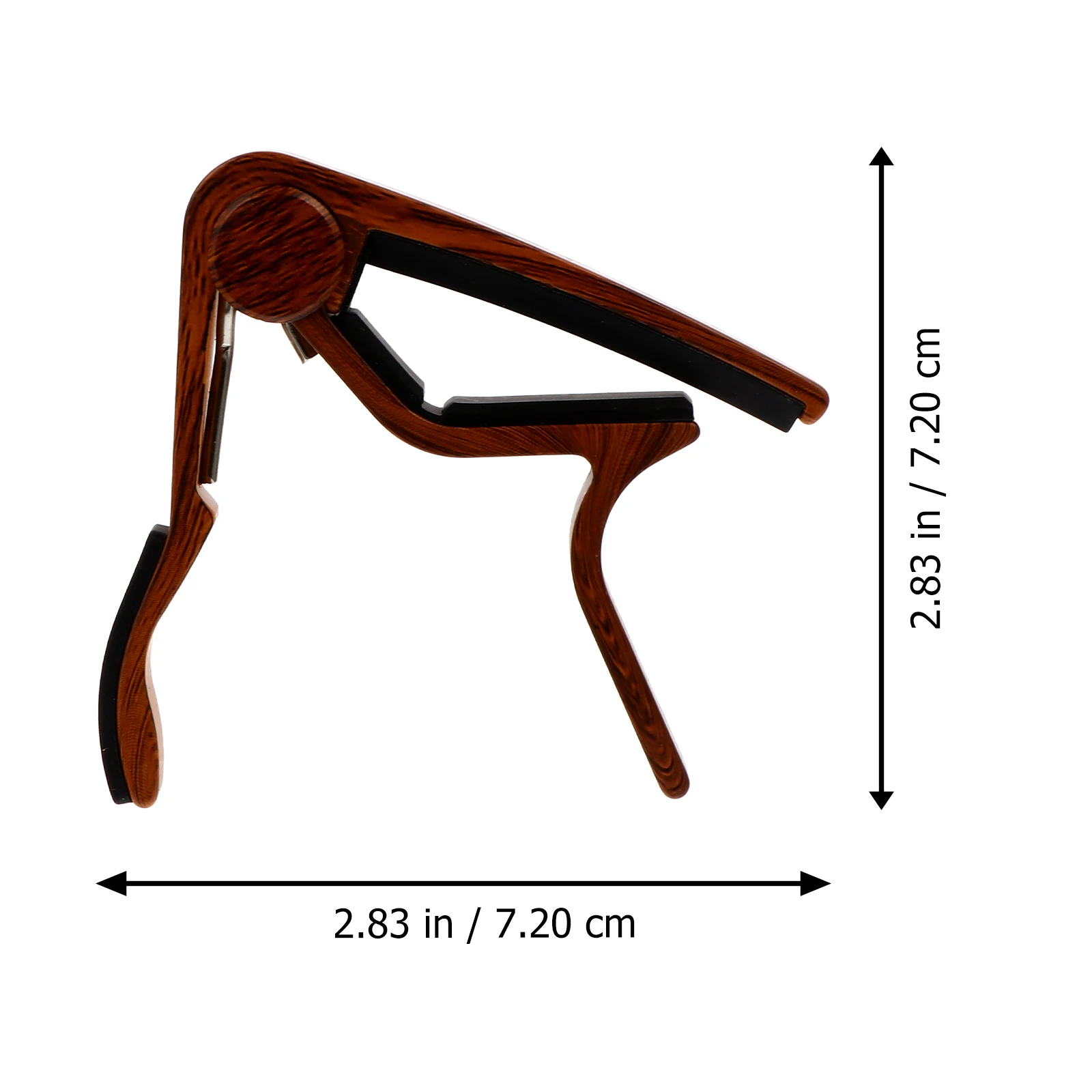 

Wood Grain Aluminium Alloy Guitar Capo Quick Release Scratch Resistant For Ukulele Folk Electric Key Trigger Clip Tuner Musical