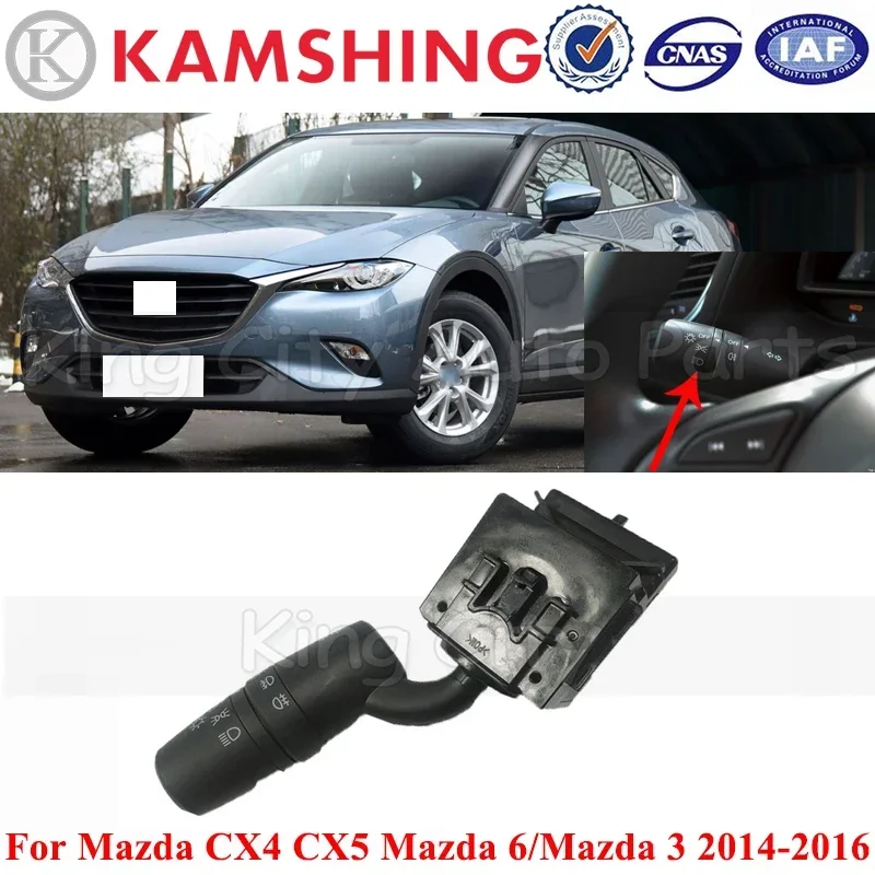CAPQX For Mazda CX4 CX5 Mazda 6 2014-2016 Mazda 3 2014-2016 Car accessories original combination switch (light) KD47-66-122