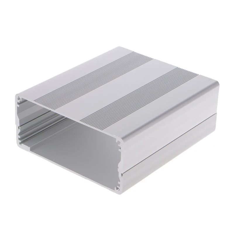 50x110x130mm Aluminum Project Box Silver Split Type Electronic Enclosure Extruded Aluminum Enclosures PCB Instrument Project Box