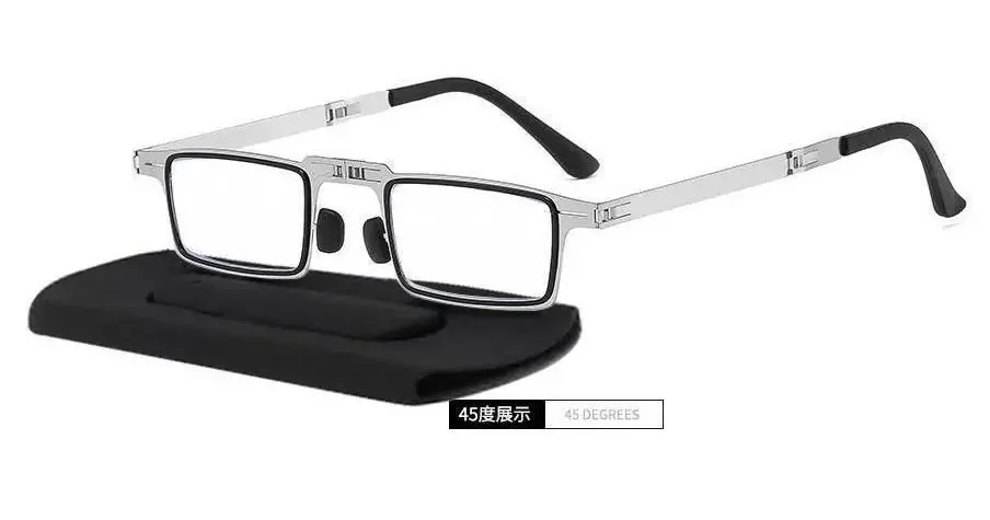 Damenbrillen mit Rahmen, ultraleichte Lesebrille für Herren, hochwertige Korrektionsbrille, minus optische Korrektionsgläser – Detail 4