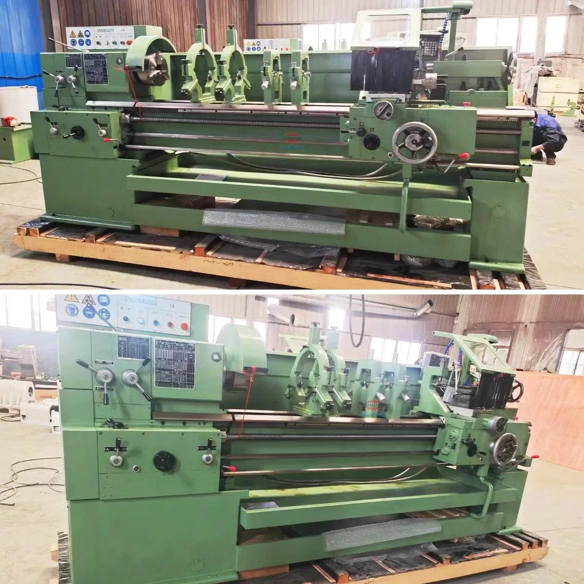 Turkey Style Tos Universal Center Metal Lathe Torno 2000mm Sn50