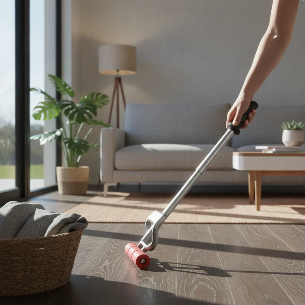Heavy Duty Extension Roller Tool Adjustable Handle Pressure Roller Paint Tool for Wall Floor Renovation