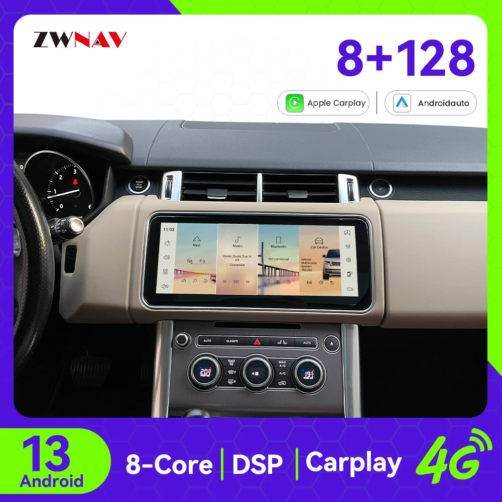 Android 13 Car Radio Carplay 12.3