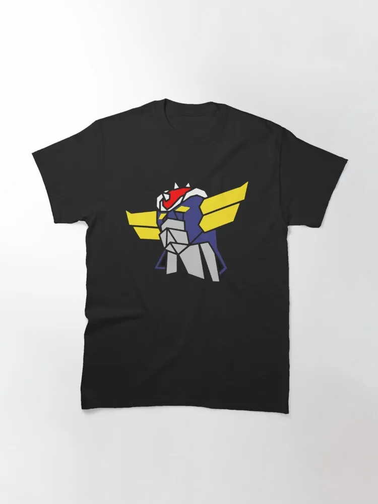 Men's Goldorak Ufo Robot Goldrake Grendizer Anime T-shirt Cotton Short Sleeve Summer Tshirts Men Tee Shirt Tops Plus Size 5XL