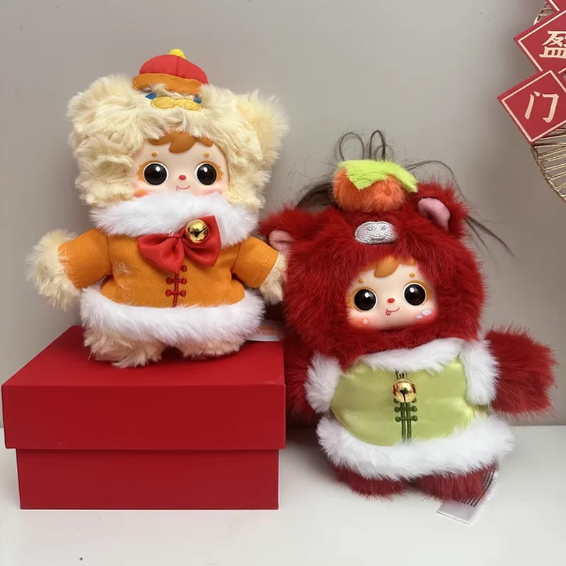 

Authentic Samuel Year of the Horse Fortune Series Blind Box Trendy Toy Cute Plush Doll Keychain Bag Charm Gift For Girls & Women