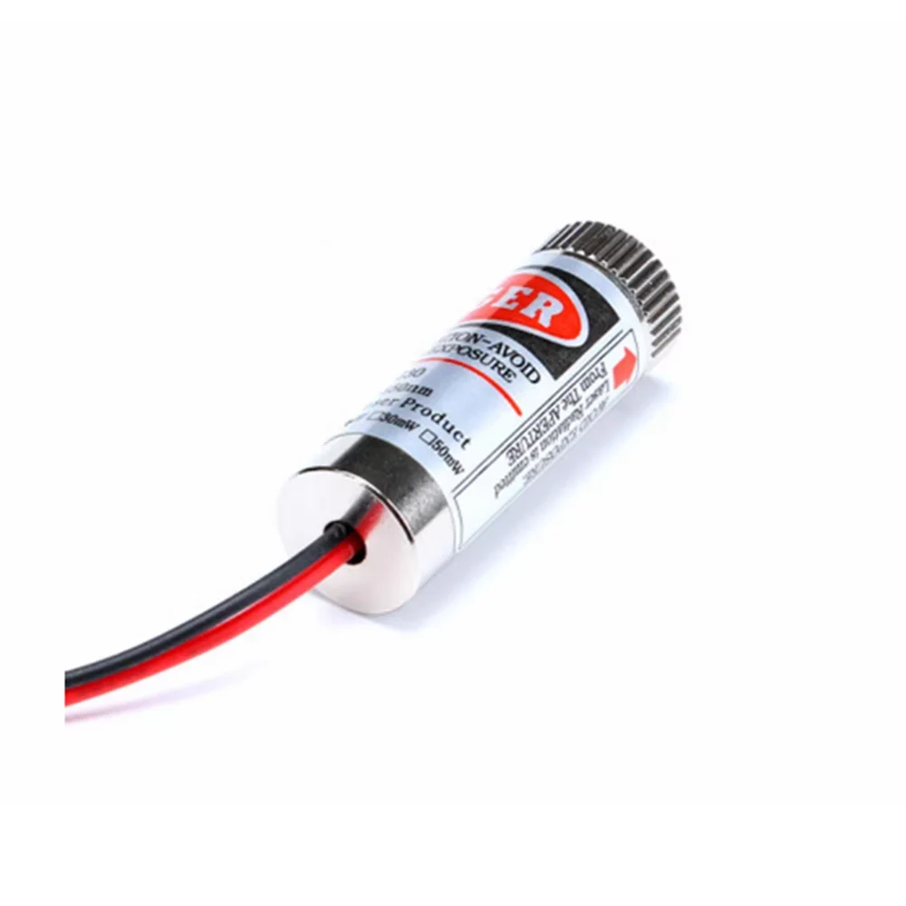Module laser bleu focalisable 450 nm points/ligne/croix 50 mw