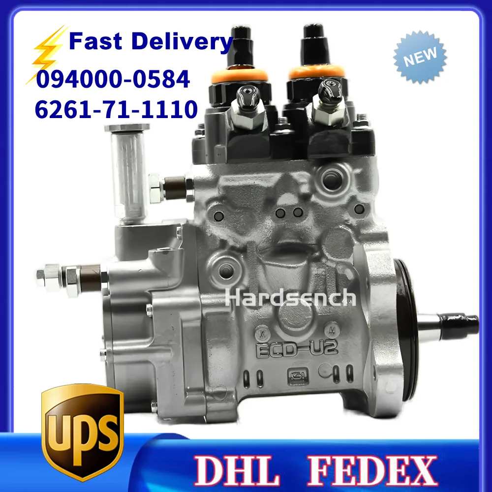 

094000-0584 Diesel Fuel Injection Pump 6261-71-1110 Fuel Pump for K/O/M/A-T/S-U