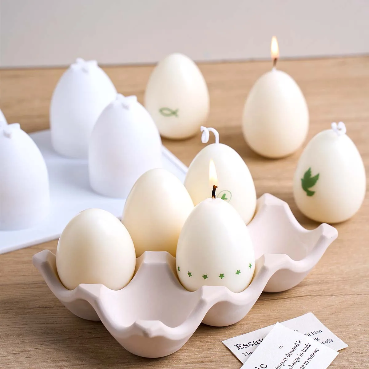 3D Easter Egg Silic…