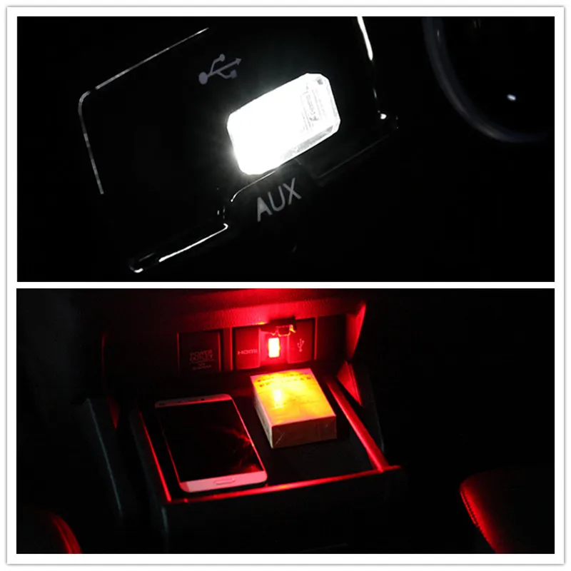 Car Styling USB Atmosphere LED Lamp Light For Subaru XV Forester Outback Legacy Impreza XV BRZ Tribeca