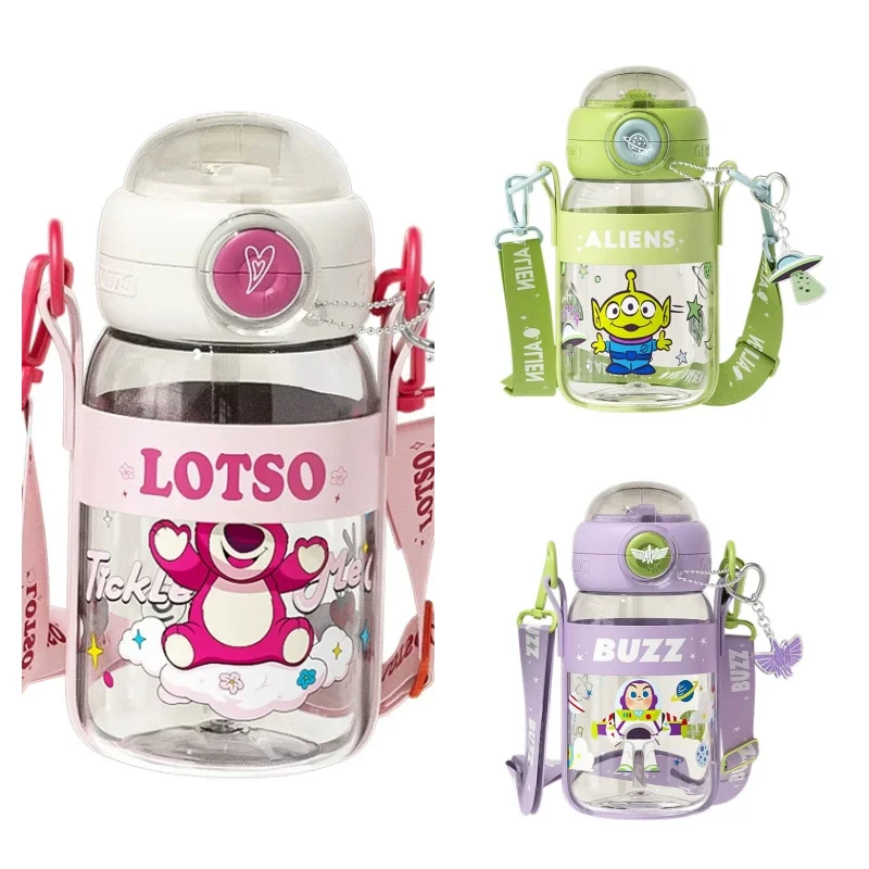 

Strawberry Bear Buzz Lightyear Water Cup High Appearance Level Portable Outdoor Water Cup That Can Carried Festival Birthday