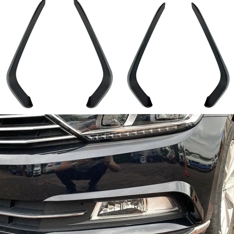 Front Bumper Spoiler Front Lip Blade Lower Grille For VW VOLKSWAGEN  Passat B8