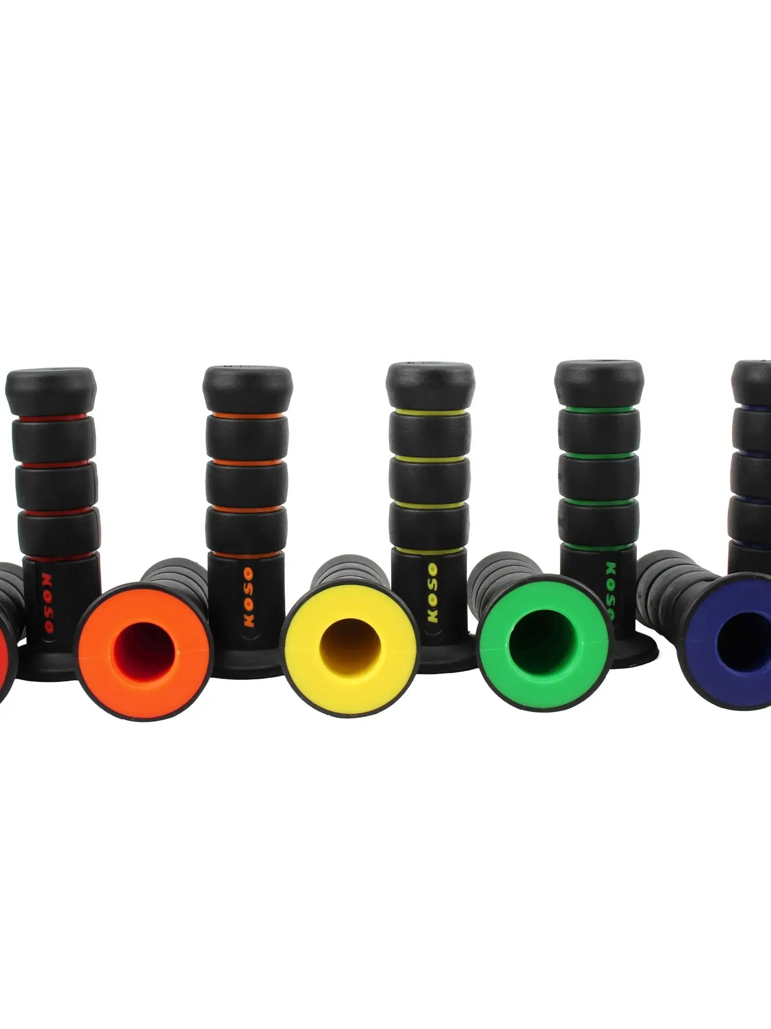 AliExpress PowerMotor For Koso 22mm 24mm Dirt Pit Bike Motorcycle Handle Grips Dirtbike Rubber Handle Bar Grips Accesorios For Yamaha Kawasaki Suzuki