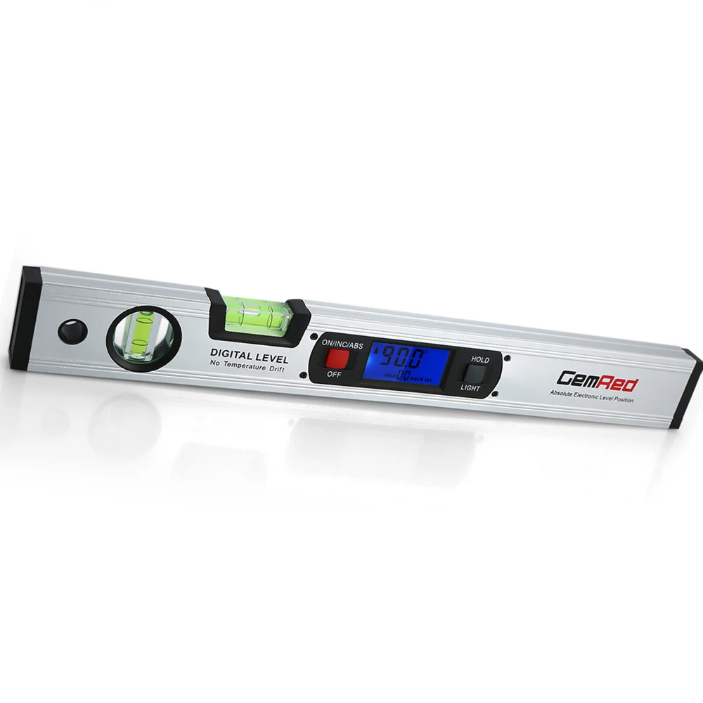 GemRed Digital Laser Level 360 Spirit Level Angle Finder with Magnetic 16\