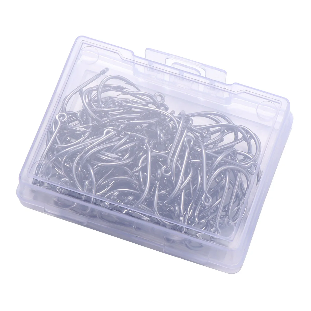 

100 PCS Boxed Fish Hook Fishing Hooks Bass Tackle Lure Saltwater Manage and Pay