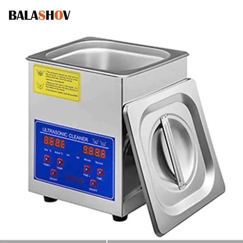 Ultrasonic Cleaner Bath 2L/6L 60W/180W with Stainless Basket Heater Timer Digital Display Ultrasound Home Appliances US/UE Plug