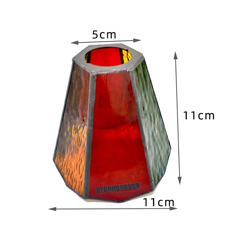 Paralume da campeggio con guscio in vetro, retrò, utilizzato per la luce, alloggiamento della lampada Goalzero