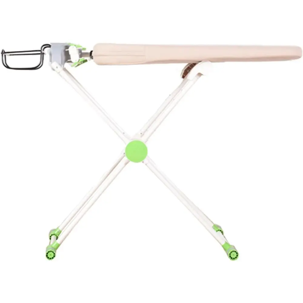 

Folding Ironing Board, Extra Wide Iron Board with Non-Slip Feet and Iron Holder, Adjustable Ironing Board for Home Office Dormit