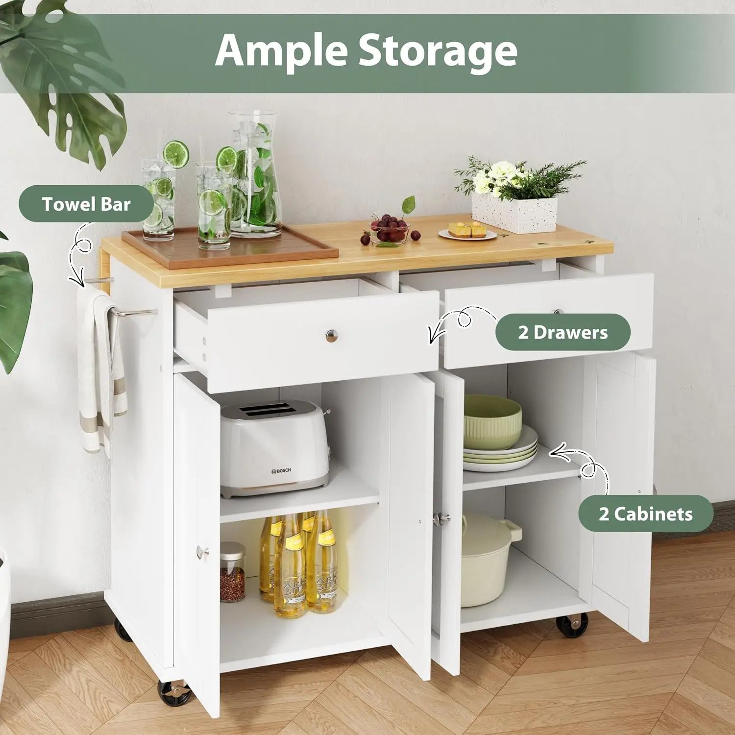 Thumbnail 4 - #8 Best Kitchen Island Carts to Buy In 2026