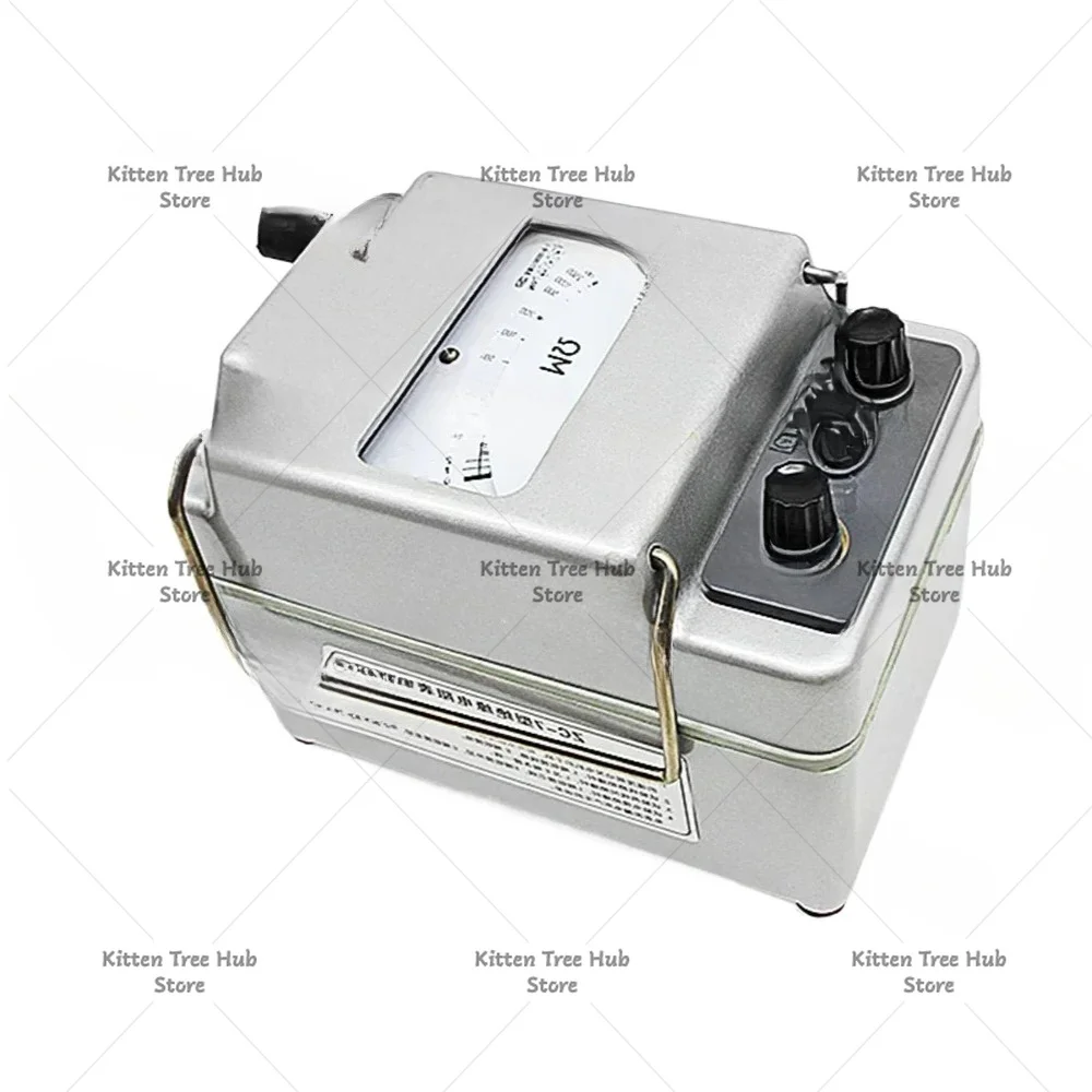 ZC-7 High Voltage Insulation Resistance Tester 1000V/2500V/5000V Hand Crank Megameter Electric Cable Transformer Megohmmeter