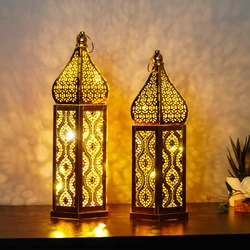 Middle East lamp table Ramadan LED night lamp Islamic Muslim Home Decor Light Ornaments Hanging decoration (without batteries)