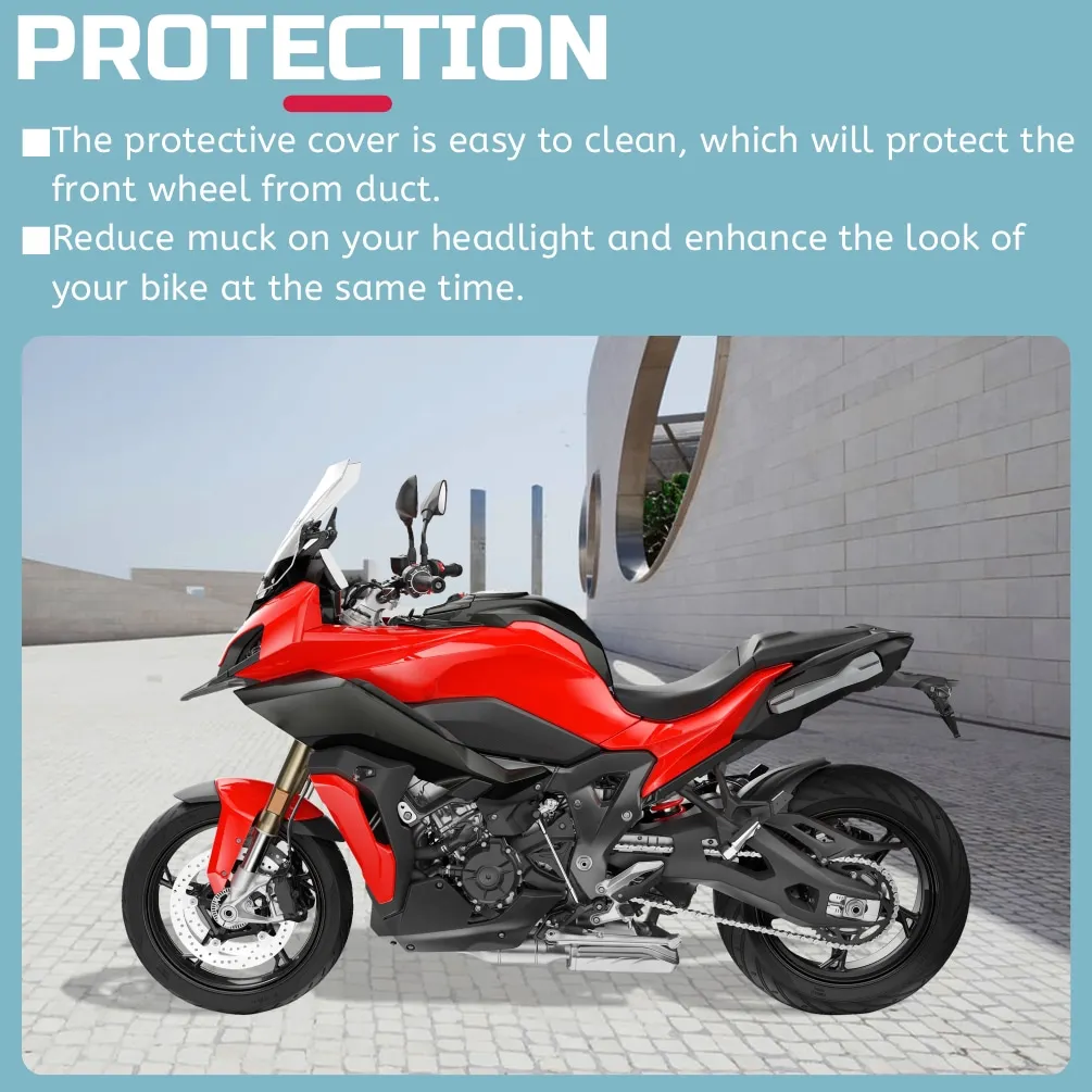 S1000XR Motorcycle Front Wheel Fender Beak Nose Cone Extension Cover Cowl Fairing For BMW S1000 XR 2020-2023 2021 Accessories