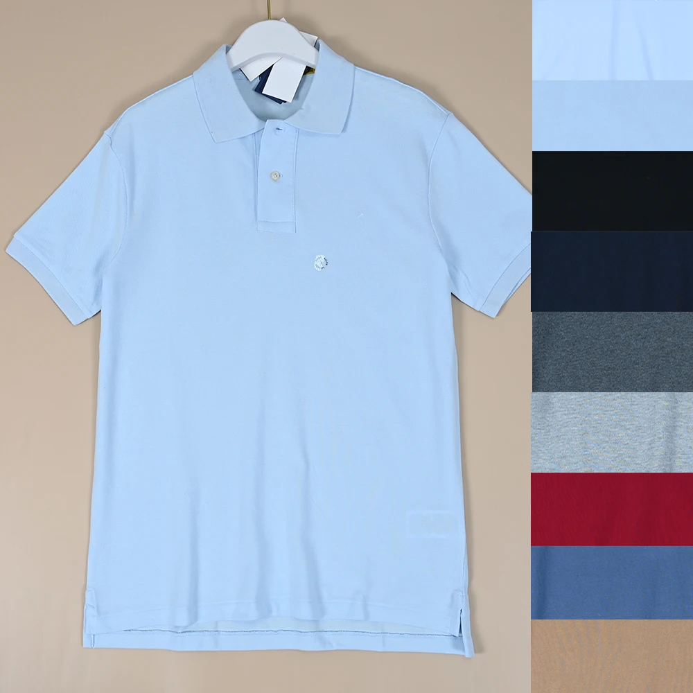 

Новый мужской трикотаж irt ort Sve с вышивкой, хлопковый прямой откидной воротник, повседневный модный городской автобус