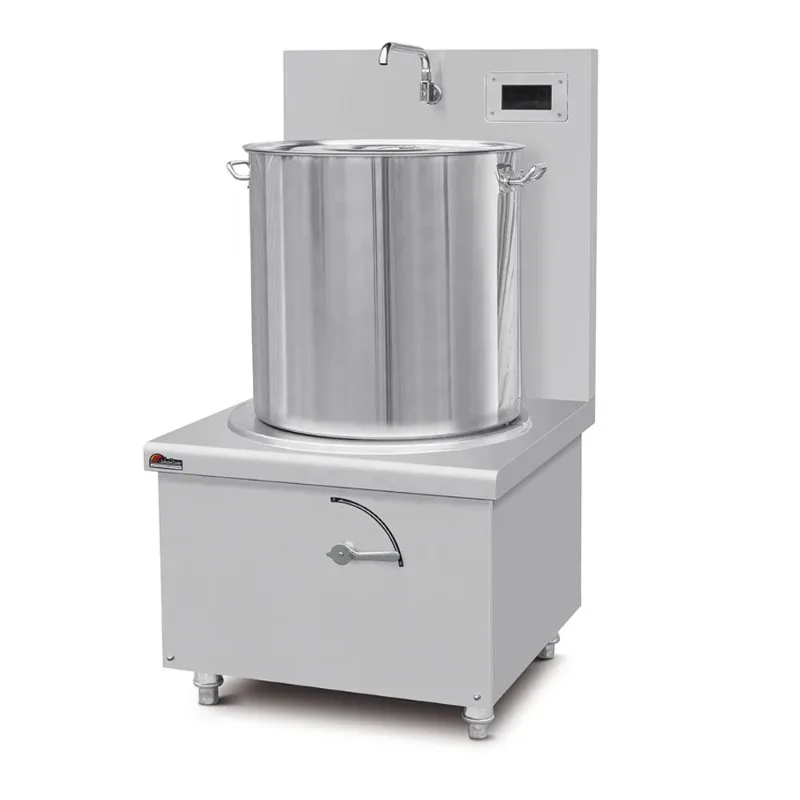 

Induction Low Soup Kettle Commercial 8 15kw Beef Stew Slow Cooker Stove Boiler Stock Industrial Broth Soup Cooking Machine