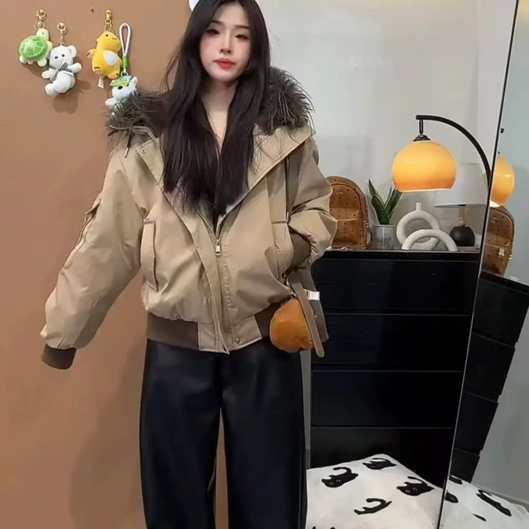 

Пуховые пальто из искусственного меха, женские винтажные готические пальто, уличная одежда в стиле Харадзюку, куртки Y2k с капюшоном, женские толстовки с крестом