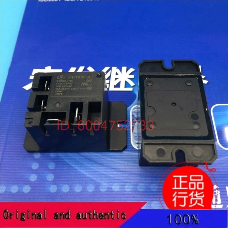 

10 шт. HF105F-4-012DK-1HS 12VDC, комплект нормально открытых 4-контактных реле Hongfa 30A240VAC HONGFA